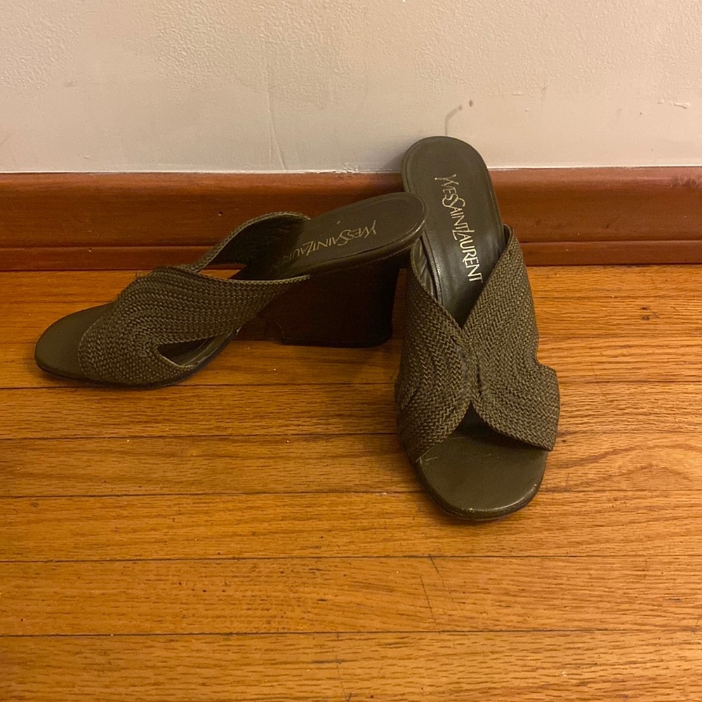 Yves Saint Laurent Vintage Wedge Heels